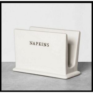 Hearth & Hand Magnolia Stoneware 2020 Napkin Holder Brand Tag Attached